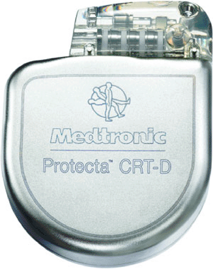 Image: The Protecta cardiac resynchronization therapy-defibrillator (CRT-D) (Photo courtesy of Medtronic).
